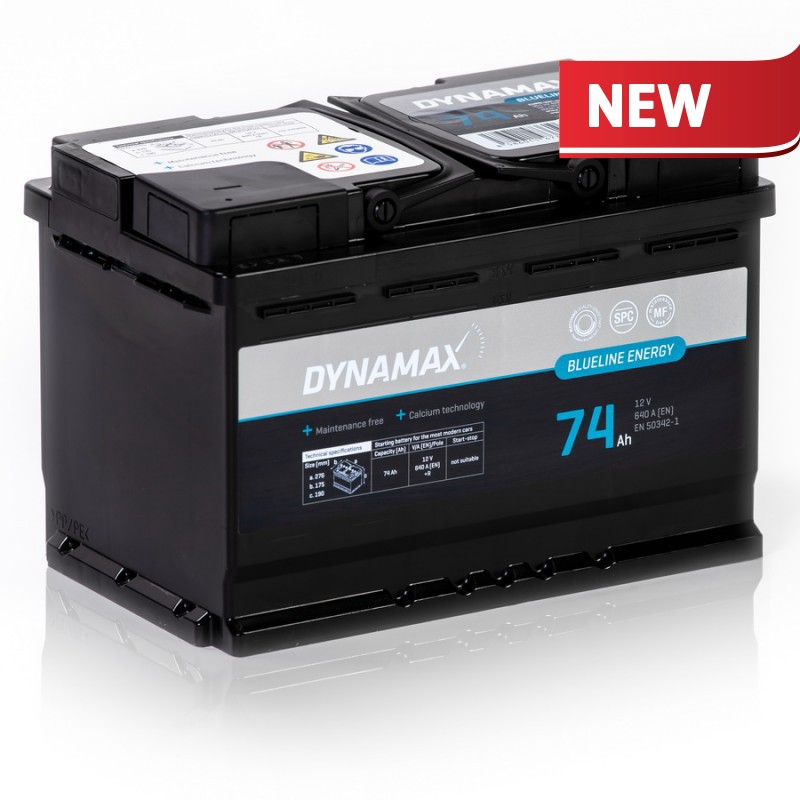 Autobatéria DYNAMAX ENERGY BLUELINE 74
