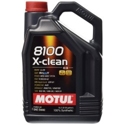MOTUL 8100 X-CLEAN 5W-40 C3 5L
