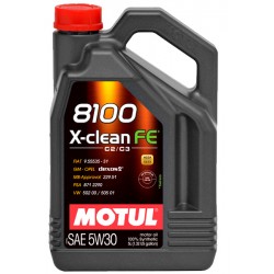 MOTUL 8100 X-CLEAN FE 5W-30 5L 104777