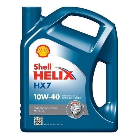 SHELL HELIX HX7 10W-40  4L
