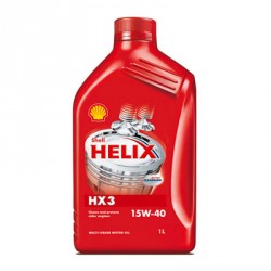 SHELL HELIX HX3 15W-40  1L