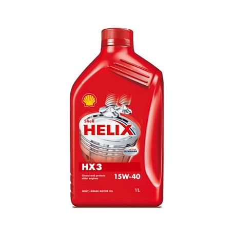 SHELL HELIX HX3 15W-40  1L